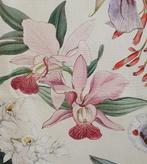 Exclusieve Art Nouveau-stof met selectie orchideeën -