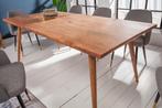 Massieve eettafel MYSTIC LIVING 200cm natuurlijk acacia, Huis en Inrichting, Ophalen of Verzenden, Nieuw