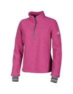 Ivanhoe wollen trui voor dames Dina half Zip Fuchsia Red..., Kleding | Dames, Ivanhoe of Sweden, Verzenden, Nieuw, Roze