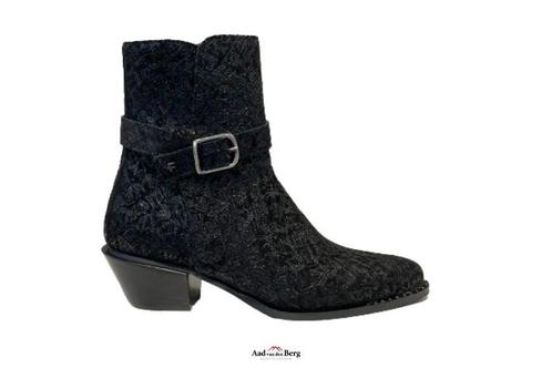 -25% Floris van Bommel  Floris van Bommel Damesschoenen enke, Kleding | Dames, Schoenen, Zwart, Nieuw, Verzenden