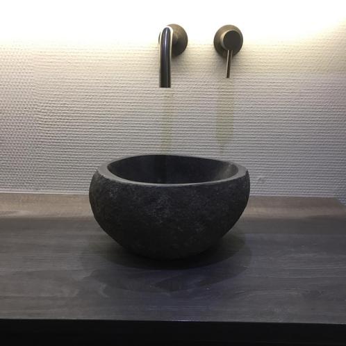 Fonteinkom BWS Natuursteen Lombok Riviersteen 25 cm, Doe-het-zelf en Verbouw, Sanitair, Ophalen of Verzenden
