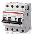 ABB aardlekautomaat 3P+N B20 DS 203NC B20 0,03, Doe-het-zelf en Verbouw, Elektra en Kabels, Ophalen of Verzenden, Nieuw