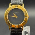 Gucci - Swiss Quartz – Gold-Plated Round Dress Watch –, Nieuw