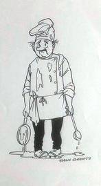 Paul Geerts - 1 Original drawing - Suske en Wiske - Lambik, Boeken, Nieuw