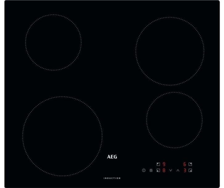 €429 AEG IBS64200CB inductie kookplaat inbouw, met 4 zones, Witgoed en Apparatuur, Kookplaten, Ophalen of Verzenden