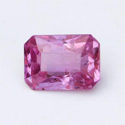1 pcs Roze Saffier - 1.30 ct - International Gemological, Sieraden, Tassen en Uiterlijk, Edelstenen