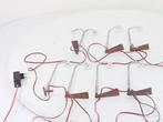 Straatlantaarn set Metaal, 6x Enkele lamp, 1x dubbele lic..., Ophalen of Verzenden, Gebruikt