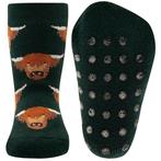 Antislipsok Groen Schotse Hooglander Koe - Ewers-27/28 NIEUW, Jongen of Meisje, Nieuw, Ophalen of Verzenden, Ewers