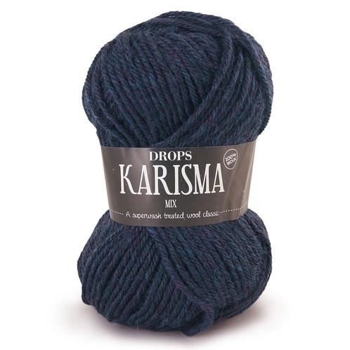 DROPS Karisma Mix - 75 petrol cerise - Wol Garen, Hobby en Vrije tijd, Breien en Haken, Ophalen of Verzenden