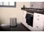 EKO - E-Cube pedaalemmer 50 liter - Stainless steel Plastic, Verzenden, Zo goed als nieuw
