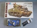 Tamiya 35190 M4 Sherman 1:35 + upgrades, Hobby en Vrije tijd, Modelbouw | Auto's en Voertuigen, Verzenden, Nieuw, Tamiya