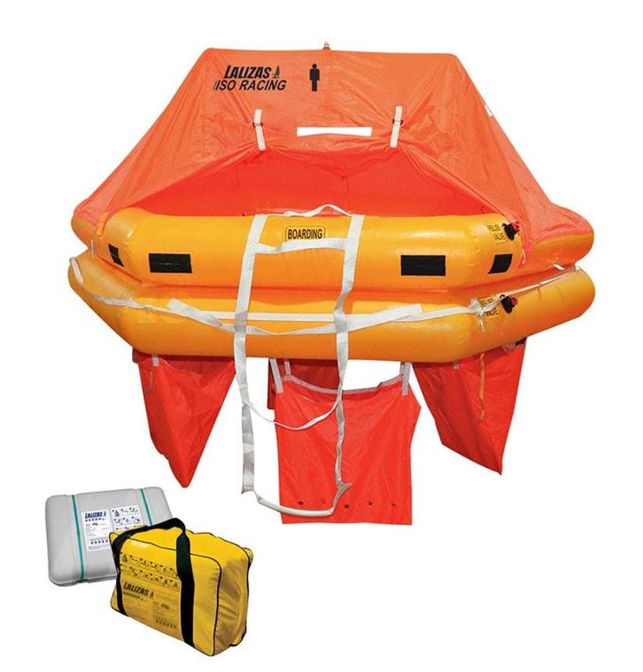 Ultralicht Reddingsvlot ISO Racing Lalizas 9650-1, Watersport en Boten, Accessoires en Onderhoud, Nieuw, Ophalen of Verzenden