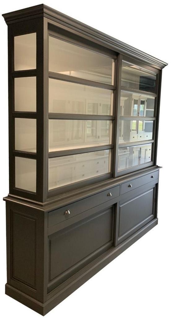 Buffetkast antraciet Leiden 240 x 240cm, Huis en Inrichting, Kasten | Buffetkasten, Ophalen of Verzenden