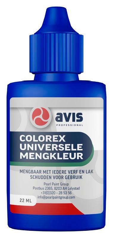 Avis colorex 22 ml, blauw, Doe-het-zelf en Verbouw, Overige Doe-het-zelf en Verbouw, Nieuw, Verzenden