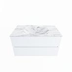MONDIAZ VICA-DLUX 90cm badmeubel onderkast Talc 2 lades., Ophalen of Verzenden, Nieuw, Bad