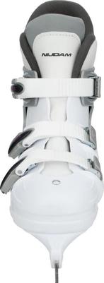 Nijdam Kunstschaats - Grace Glider - Hardboot - Wit/Zilver -, Ophalen of Verzenden, Zo goed als nieuw, Nijdam