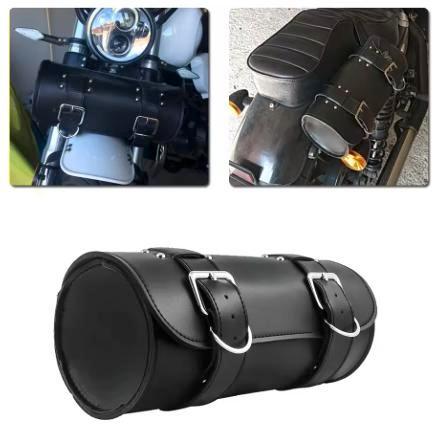 Universele motorfiets vorktas | voor/achter | lederen zadelt, Motoren, Accessoires | Koffers en Tassen, Nieuw