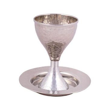 Kiddush beker met schotel, een modern ontwerp van Yair E... beschikbaar voor biedingen