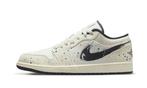 Air Jordan 1 Low SE Brushstroke - maat 42.5 (Sneakers), Verzenden, Nieuw, Sneakers of Gympen, ["Jordan","Air Jordan"]