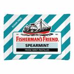 6x Fishermansfriend Zak Spearmint Suikervrij 25 gr, Nieuw, Verzenden