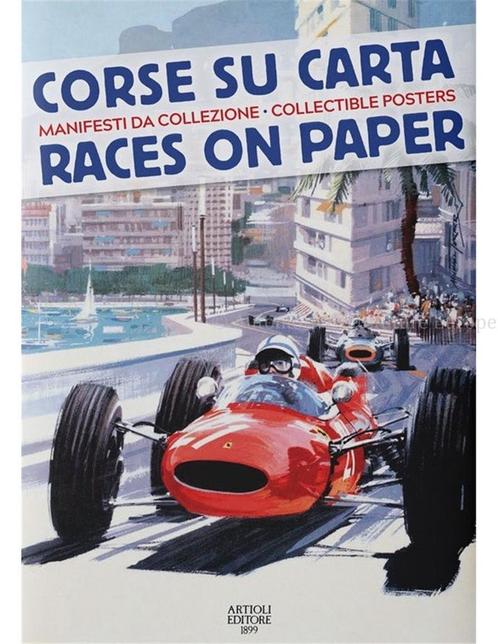RACES ON PAPER / CORSE SU CARTA (COLLECTIBLE POSTERS /, Boeken, Auto's | Boeken