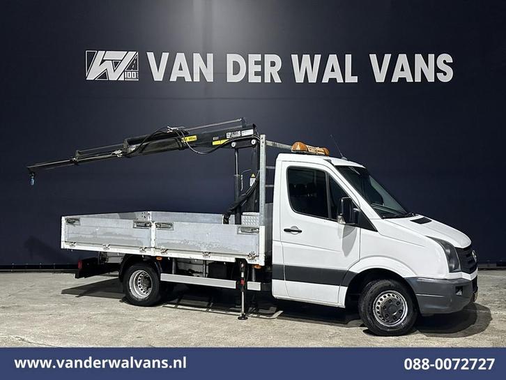 Volkswagen Crafter | 2.0 TDI Pick up Open Laadbak 1000kg, Auto's, Bestelauto's, Dealer onderhouden, Te koop, Handgeschakeld, Diesel