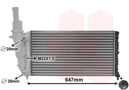 RADIATOR VOOR FIAT PUNTO I 1993-1999 7774531, Auto-onderdelen, Airco en Verwarming, Nieuw, Ophalen of Verzenden