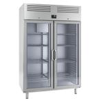 GGM Gastro | RVS koelkast Premium PLUS - GN 2/1 | KGI148T2G, Witgoed en Apparatuur, Koelkasten en IJskasten, Verzenden, Nieuw