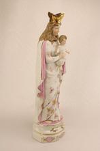 Beeld, Mary with Child - 35 cm - Biscuit porselein, Antiek en Kunst