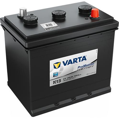Varta Promotive Heavy Duty K13 accu | 140 023 072 | 6V 140Ah, Auto-onderdelen, Accu's en Toebehoren, Ophalen of Verzenden