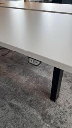 Kantoorinrichting Met Refurbished Duo Zit Sta Bureaus, Huis en Inrichting, Verzenden, In hoogte verstelbaar, Zo goed als nieuw