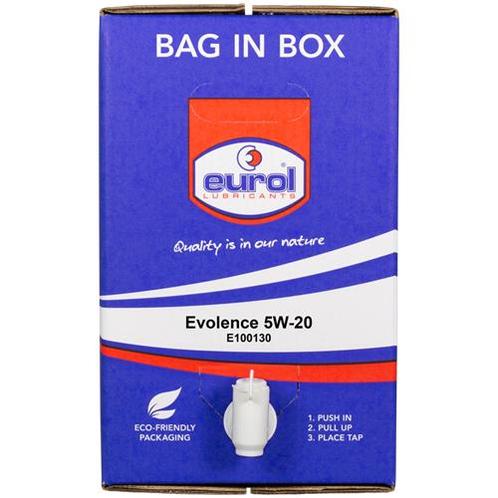 Eurol Evolence 5W20 Bag-In-Box, Auto diversen, Onderhoudsmiddelen, Verzenden