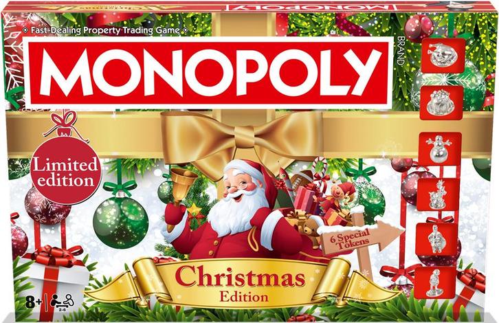 Monopoly Christmas | Winning Moves - Gezelschapsspellen, Hobby en Vrije tijd, Gezelschapsspellen | Bordspellen, Nieuw, Verzenden