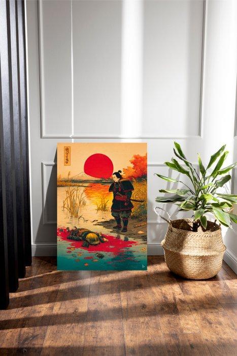 The Samurai Who Looks at the Enemy Ukiyo-e Special Limited, Antiek en Kunst, Antiek | Overige Antiek