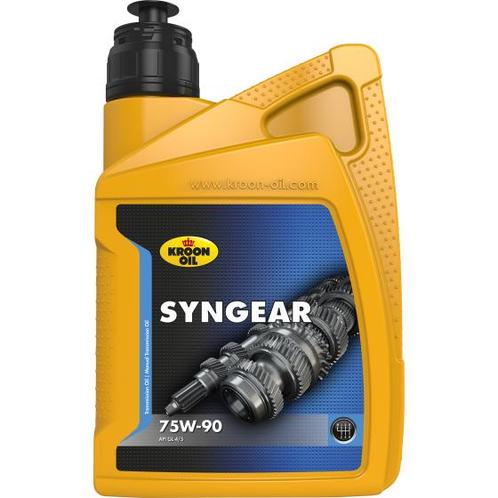 Kroon Oil Versnellingsbak Olie SYNGEAR 75W90 1Liter, Auto diversen, Onderhoudsmiddelen, Ophalen of Verzenden