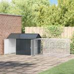 vidaXL Vogelkooi Antraciet 416,5 x 103 x 142 cm, Dieren en Toebehoren, Verzenden, Nieuw