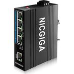 Nicgiga - 5 poorten 4x10/100/1000Mbps / up 1x1000MbpsRJ45), Verzenden, Nieuw