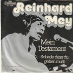 Reinhard Mey - Mein Testament + Schade Dass Du Gehen Muss..., Verzenden, Nieuw in verpakking