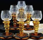 |- (6) x * Exclusives Set *Theresienthal Glashütte, Antiek en Kunst