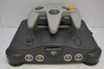 Nintendo 64 (charcoal Grey)  With Expansion Pak, Spelcomputers en Games, Spelcomputers | Nintendo 64, Zo goed als nieuw, Verzenden