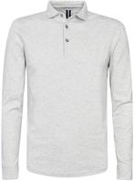 Profuomo Longsleeve Polo Grijs Melange maat XL Heren, Verzenden, Profuomo, Grijs, Maat 56/58 (XL)