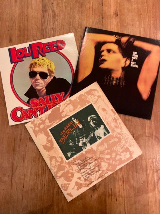 Lou Reed - 3 Albums - LP albums (meerdere items) - Dynaflex, Cd's en Dvd's, Vinyl Singles