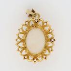 Hanger - 14 karaat Geel goud Opaal
