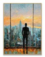 StefanoArt - Dawn Over NYC, Antiek en Kunst