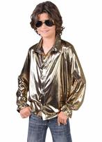 Disco blouse goud kind, Ophalen of Verzenden, Nieuw