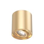 Plafond opbouw spot 8 cm Goud GU10, Huis en Inrichting, Lampen | Plafondlampen, Verzenden, Nieuw, Trendy verlichting