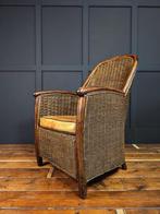 Fauteuil - rotan, hout Fauteuil - Handgemaakte rotan