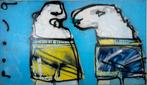 Herman Brood | Origineel Schilderij: De Spaanse Opening, Ophalen of Verzenden