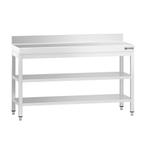 GGM Gastro | RVS werktafel PREMIUM - 1400x600mm - met |, Verzenden, Nieuw in verpakking, Meubilair