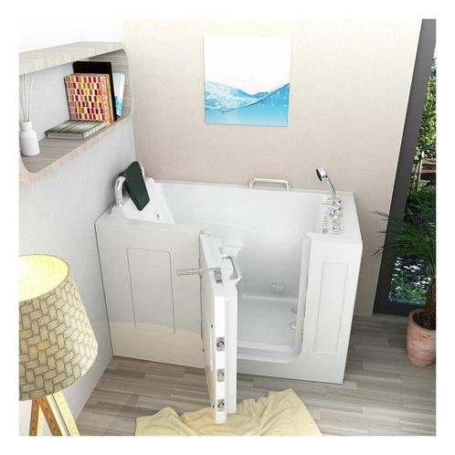 Instap Zitbad Wolente Whirlpool Links 140X76X116 (Badkamer), Doe-het-zelf en Verbouw, Sanitair, Nieuw, Ophalen of Verzenden